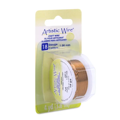 Miniatura 38 de Artistic Wire Alambre de Cobre Coloreado Plateado en Plata Resistente al Deslustre para Manualidades y Envolver Joyería, Resistente al Deslustre