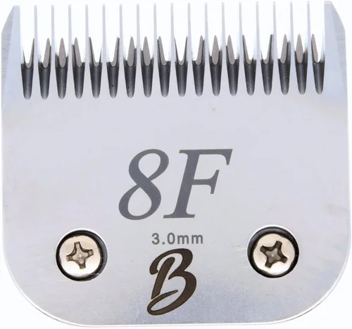 Miniatura 6 de Cuchilla desmontable de dientes de corte para perros Serie A 7, longitud de 1/8 de pulgada a 0.126 in, acero japonés de alto carbono, 7 suministros