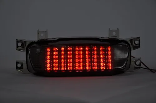 Miniatura 9 de Luz trasera LED de freno para motocicleta, señales de giro integradas compatibles con Suzuki 1992-1993 GSXR600, 1993-1995 GSXR750, 1993-1998