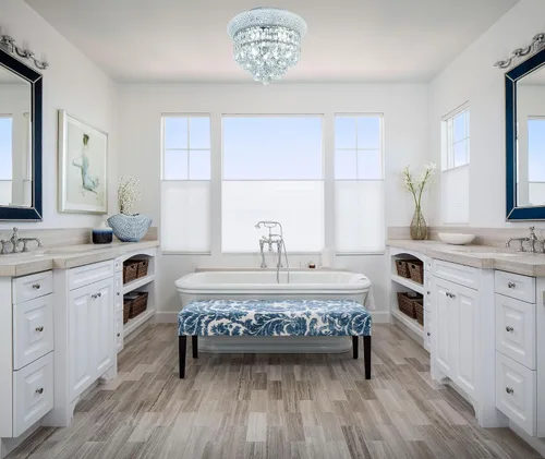 Miniatura 6 de Lámpara de Araña de Cristal de 3 Luces Empotrada en el Techo para Sala de Estar, Comedor, Dormitorio, Vestíbulo, Entrada, Pasillo, Armario, Baño