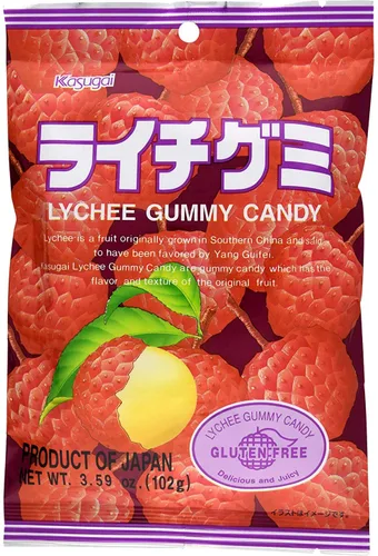 Miniatura 2 de Kasugai Lichi - Caramelos de gomita de 3.59 onzas (paquete de 6)