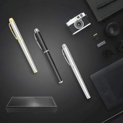 Miniatura 7 de Bolígrafos personalizados, bolígrafo y estuche grabados personalizados, regalos personalizados para padre, jefe, oficina, cumpleaños y graduación