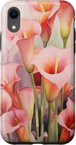 Miniatura 24 de iPhone 13 Pro Calla Lilies Flower Floral Watercolor Case