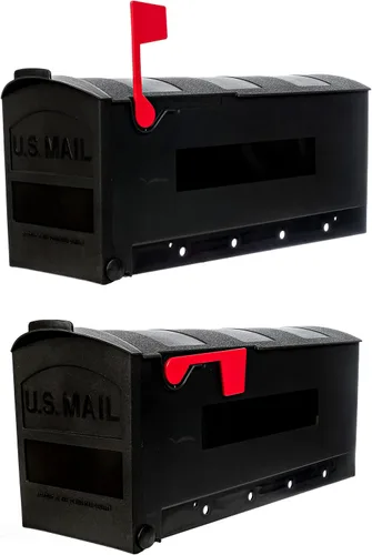 Miniatura 4 de Bandera de repuesto para buzón Rubbermaid y Gibraltar – Supera la bandera original y se instala fácilmente sin necesidad de herramientas – Se adapta