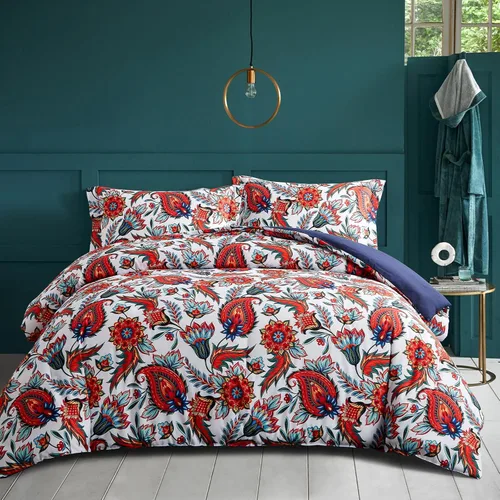 Juego de edredón floral tamaño King de Ikawaapurry para cama King, juego de edredón de estilo granja bohemio, edredón esponjoso y ligero con flores