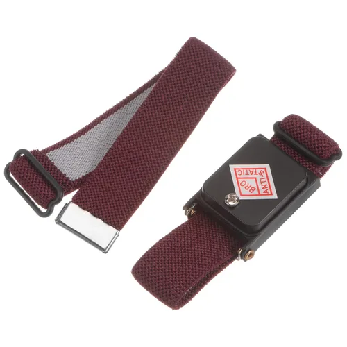 Miniatura 7 de MECCANIXITY Correa de muñeca antiestática, pulsera antiestática ESD ajustable inalámbrica con pulsera de repuesto para reparación de electrónica