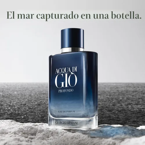 Miniatura 3 de Armani Beauty - Acqua di Giò Profondo - Eau de Parfum - Colonia para hombres - Fragancia fresca y aromática para hombres - Notas de mandarina