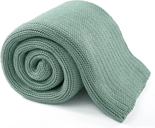 Miniatura 18 de Guohaoi Almohadilla de regazo con peso de punto (beige 20 x 30 pulgadas, 2 libras) sin cuentas, manta con peso refrescante para niños para siesta