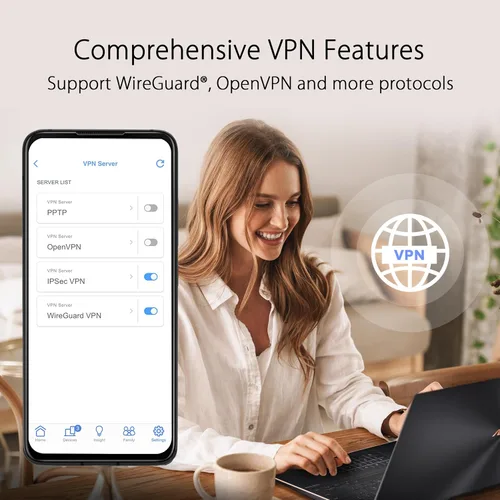 Miniatura 5 de ASUS ZenWiFi AX6600 Tri-Band Mesh WiFi 6 System (XT8 3PK) - Cobertura para todo el hogar de hasta 8,200 pies cuadrados y más de 8 habitaciones