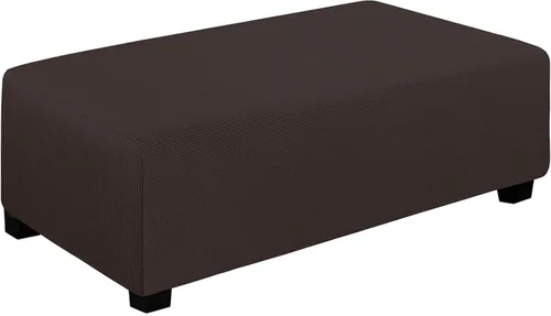 Miniatura 91 de Easy-Going Funda Elástica para Otomana Taburete de Almacenamiento Plegable Protector de Muebles Funda Rectangular Suave con Parte Inferior Elástica