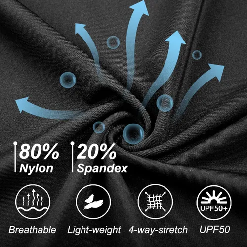 Miniatura 4 de DEVOROPA Pantalones cortos de compresión para niñas de 5 pulgadas de elastano, elásticos, para gimnasia, yoga, danza, pantalones cortos