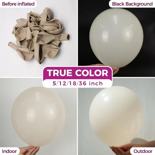 Miniatura 305 de Bezente - Globos de 5 pulgadas de látex redondos pequeños para revelación de género, despedidas de soltera, cumpleaños, bodas y aniversarios, aptos