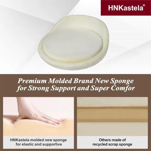 Miniatura 8 de Taburete Rolling Shop con soporte de espalda, taburete ajustable en altura con ruedas, resistente para salón, spa, tatuaje, esteticista y cocina