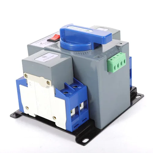 Miniatura 5 de Interruptor de transferencia automática de doble potencia, interruptor de cambio de generador de energía dual 63A 2P, interruptor comercial de 110 V