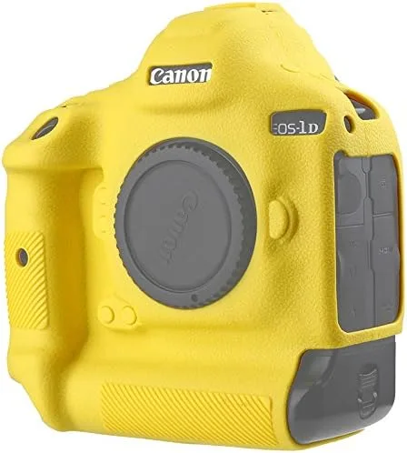 Miniatura 8 de Funda de cámara para Canon 1DX/1DX Mark II - Funda protectora de silicona para DSLR, jaula desmontable, a prueba de golpes, a prueba de polvo (negro)