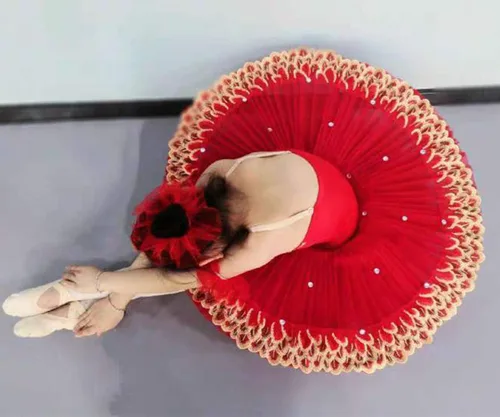 Miniatura 5 de womenbride Vestidos profesionales de ballet tutú para niñas y niñas