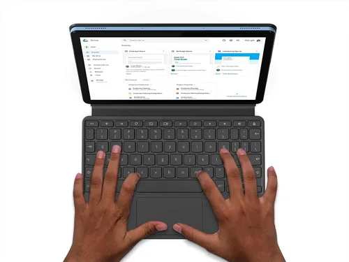 Miniatura 6 de Lenovo Chromebook Duet, 2 en 1, pantalla WUXGA de 10.1 pulgadas (1920 x 1200), MediaTek Helio P60T, 4 GB LPDDR4X RAM, 128 GB eMCP SSD, gráficos MP3