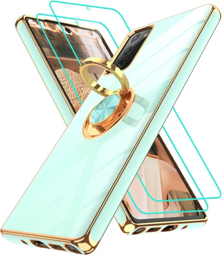 Miniatura 54 de Gritup Funda para Samsung Galaxy A14 5G: Funda Samsung A14 con 2 Protectores de Pantalla, Soporte de Anillo con Rotación 360°, Soporte Magnético