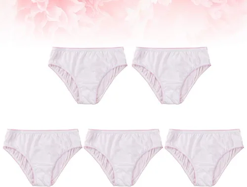 Miniatura 6 de SUPVOX Calzones De Mujer De Algodon 5 piezas Bragas de maternidad desechables para mujer, ropa interior de algodón suave para embarazo, posparto