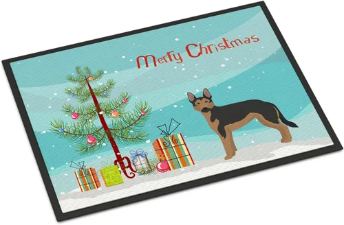 Miniatura 73 de Caroline's Treasures CK3799MAT Akita Shepherd - Tapete de árbol de Navidad de 18 x 27 pulgadas, tapete para puerta delantera, interior y exterior