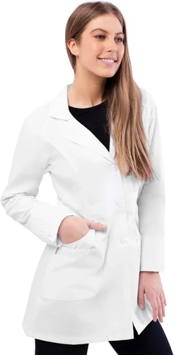 Miniatura 3 de Adar - Abrigos de laboratorio universales para mujer, abrigo de laboratorio Perfection de 32 pulgadas