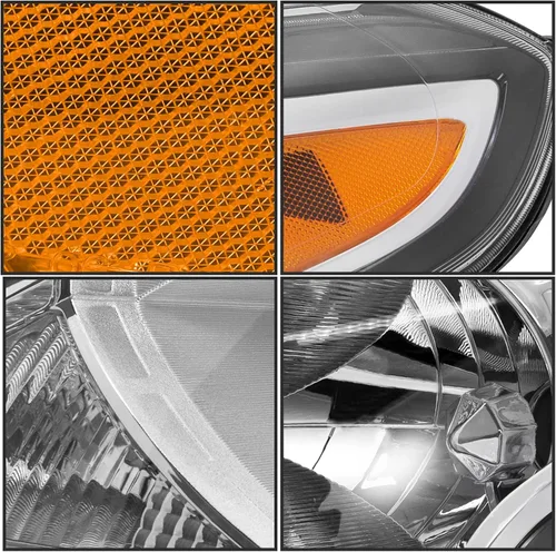 Miniatura 3 de Conjunto de faros delanteros compatible con Nissan Versa 2015, 2016, 2017, 2018, 2019, lado izquierdo del conductor