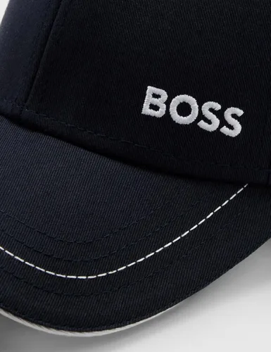 Miniatura 10 de BOSS Gorra de sarga con logotipo atrevido para hombre