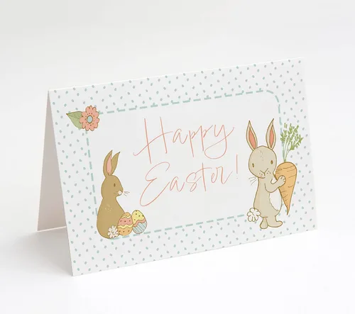 Miniatura 8 de M Market On Mainstreet Tarjetas de felicitación de Pascua con sobres blancos (25 unidades) (Cristo el Señor ha resucitado hoy)