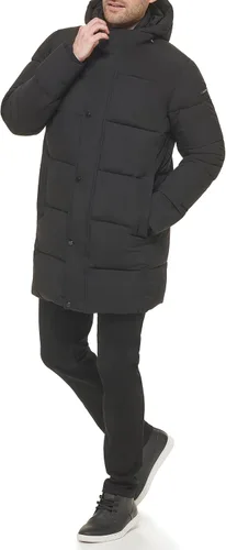 Miniatura 5 de Calvin Klein Chaqueta larga elástica acolchada para hombre