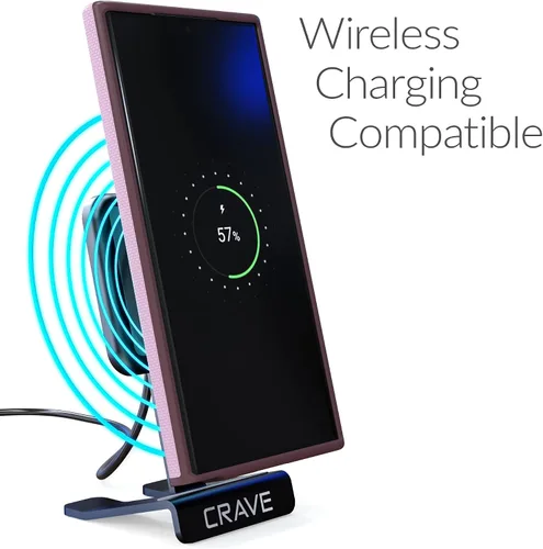 Miniatura 6 de Crave para Samsung Galaxy S23 Ultra Funda, Funda de Protección a Prueba de Golpes de Doble Capa para Samsung Galaxy S23 Ultra (17.27 cm) - Lila