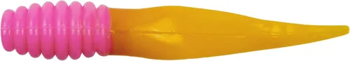 Miniatura 50 de Bobby Garland Slab Slay'R Señuelo de pesca de plástico suave para crappie, equipo de pesca y accesorios, 2 pulgadas, Chartreuse Silver Chartreuse