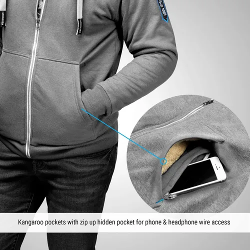 Miniatura 4 de Hayabusa Arctic - Sudadera con capucha pesada con cremallera