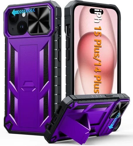 Miniatura 44 de FNTCASE for iPhone 11-Pro Phone Case: Military Grade Drop Proof Mobile Cover with Kickstand & Slide Rugged Shockproof Bumper Heavy Duty Protector