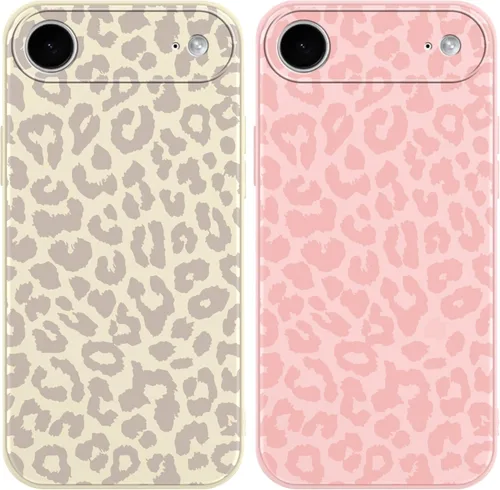 Miniatura 95 de Paquete de 2 Fundas de Teléfono Bonitas con Estampado de Guepardo para Apple iPhone 13 Pro Max de 6.7 Pulgadas, Fundas de Diseño