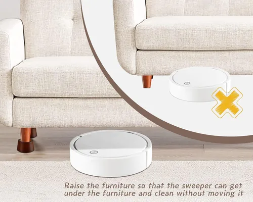 Miniatura 3 de OneDream Bloques elevadores de madera para muebles, juego de 4 elevadores de cama de 1 pulgada, elevadores redondos de madera maciza resistente
