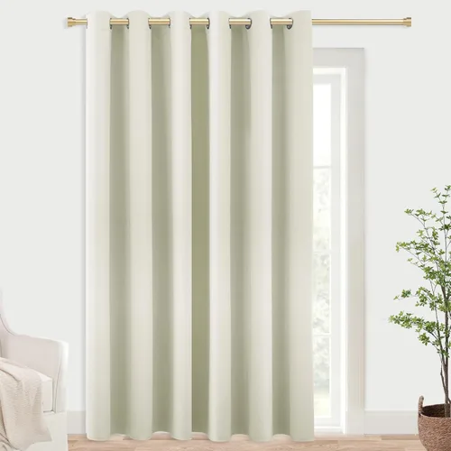Miniatura 146 de KOUFALL Cortinas de Baño Aqua para Ventana, Juego de 2 Paneles Decoración Costera Cortinas Cortas Opacas para Ventana Pequeña de Cocina Puerta