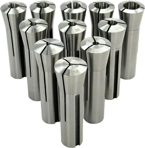 Miniatura 2 de Juego de pinzas R8 – Juego de 5 piezas – Tamaños 3/16", 3/8", 1/2", 5/8" y 3/4" – Hecho de acero para herramientas de alta calidad – 7/16 pulgadas