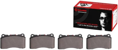 Miniatura 3 de Brembo P09004N Juego de pastillas de freno de disco delantero de cerámica premium CADILLAC/FORD/FORD USA OE# 105506600B