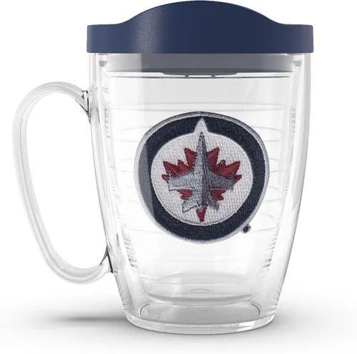 Miniatura 35 de Tervis Vaso aislado de doble pared NHL Pittsburgh Penguins hecho en Estados Unidos mantiene las bebidas frías y calientes, 16 onzas, taza, logotipo