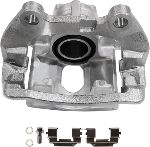 Miniatura 6 de Detroit Axle - Kit de freno trasero para Rainer Trailblazer Envoy Ascender Bravada 9-7X SSR Rotores de disco Pinzas de freno Pastillas de freno
