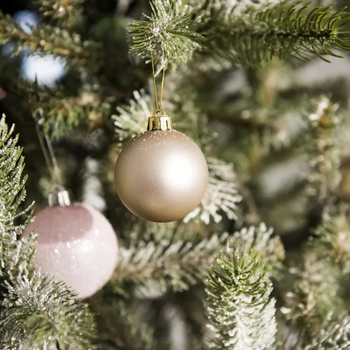 Miniatura 2 de R'ND Toys - Ganchos metálicos para adornos de Navidad, fáciles de enganchar, para colgar decoraciones de árbol de Navidad, paquete de 200