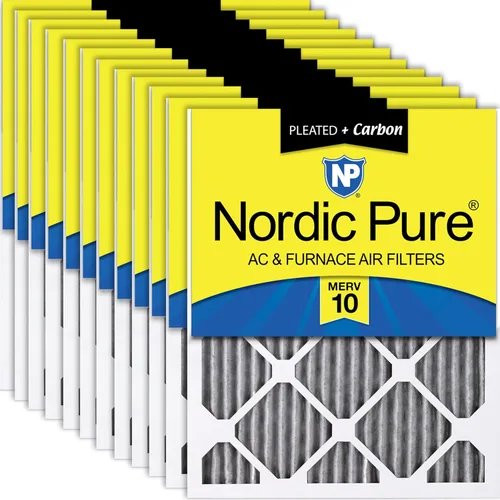 Miniatura 82 de Nordic Pure MERV - Filtro de aire plisado para horno de CA, 16x16x1