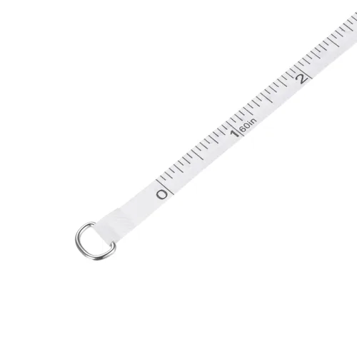 Miniatura 4 de HARFINGTON Cinta métrica retráctil de 4.9 ft/60 pulgadas, tamaño de bolsillo con llavero para cuerpo, tela, costura y manualidades, color azul
