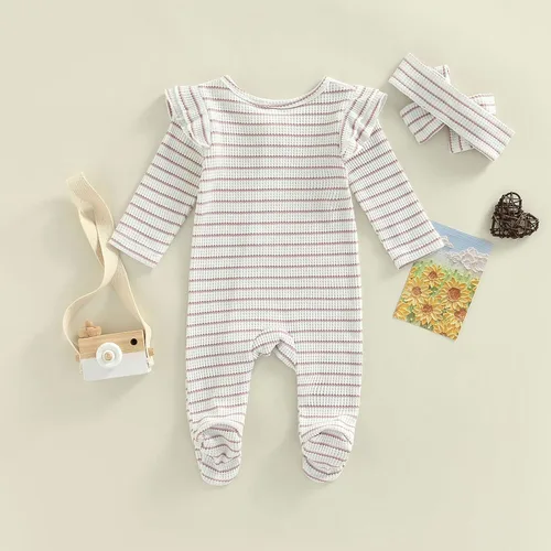 Miniatura 3 de Mameluco de una pieza para bebé recién nacido, ropa de bebé