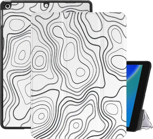 Miniatura 19 de Compatible con iPad de 10.2 pulgadas, Funda de 9ª/8ª/7ª Generación (2021/2020/2019) con Soporte para Lápiz/Parte Trasera de TPU Suave con Función