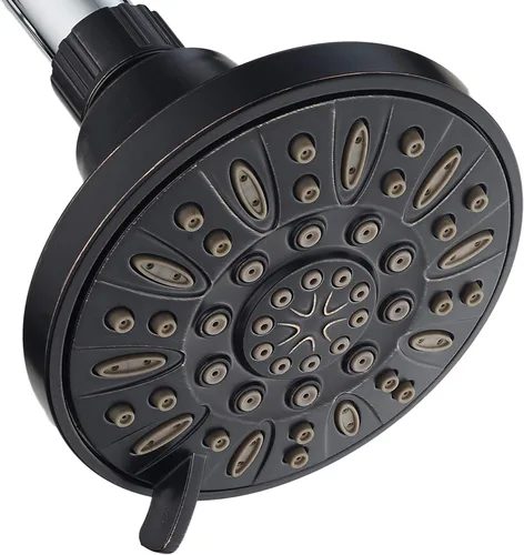 AquaDance Premium - Cabezal de ducha de 6 pulgadas de alta presión y 4 pulgadas para una experiencia inolvidable en la ducha Probado oficialmente de