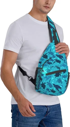 Miniatura 8 de Bolso bandolera, Caballos Salvajes Bandolera Mochila de Viaje Senderismo Bolsa de Pecho Mochila para Monederos Bolso de Hombro Cuerpo Mujer Hombre