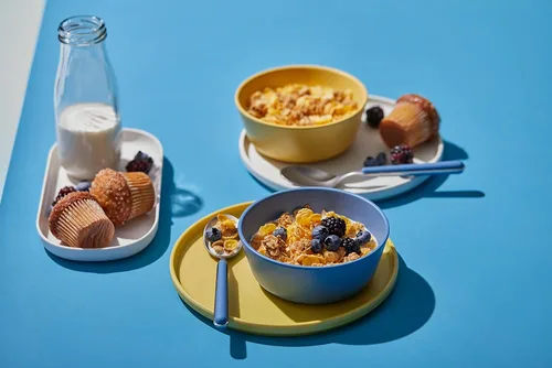 Miniatura 4 de Post Honey Bunches of Oats Cereal de desayuno de vainilla, cereal de vainilla con racimos de avena y granola, caja de 18 onzas (paquete de 2)