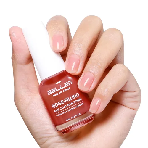 Miniatura 10 de GELLEN Capa superior de esmalte de uñas transparente, capa superior de alto brillo, secado rápido al aire, resistente a los rayos UV, larga duración