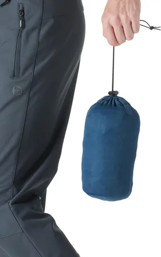 Miniatura 5 de Outdoor Ventures Chaqueta impermeable plegable para hombre, rompevientos ligera con capucha..